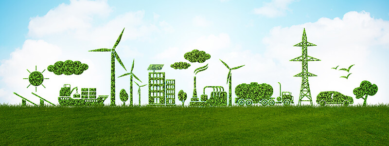 Umweltfreundliche Industrie