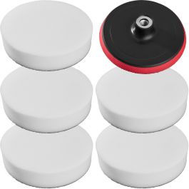 6-teiliges Polierschwamm-Set